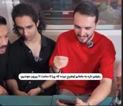 دوستم‌درحال‌توضیح‌دادن‌به‌مامانم‌که‌چراتاساعت‌11بیرون‌بودیم.