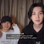 یونگی رو انگار بزور اوردن لایو😂😔