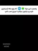 من وقتی بعد از پنج سال میرم تو دو بزوگوار